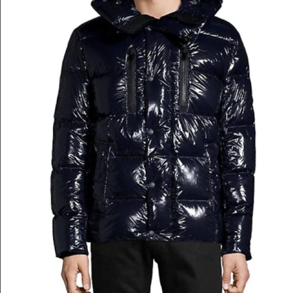 Michael Kors Blue Puffer Jacket
